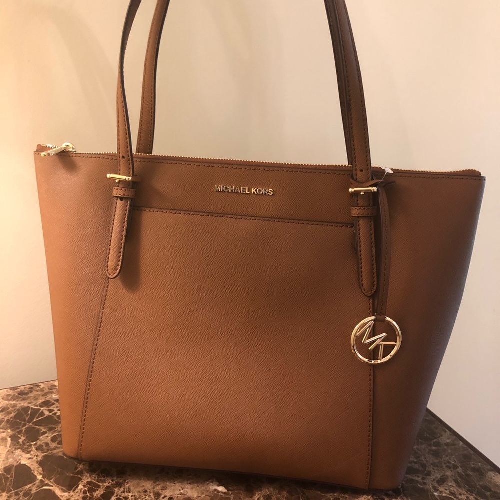 Michael Kors Ciara Large Leather Tote